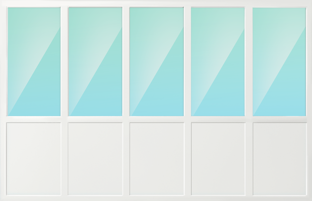 Алюминиевая противопожарная перегородка с глухой вставкой EIW-60 Алюминиевая противопожарная перегородка с глухой вставкой EIW-60