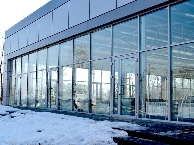 Фасадное остекление Фасадное остекление
